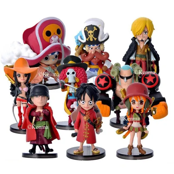 One_Piece_Set_Of_9_Action_Figures_Pvc_Detailed_Anime_Figures_Merchandise_Collectible_Model_Set_Toy_Statue_(6_-_8_Cm)