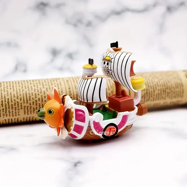 One_Piece_Thousand_Sunny_Ship_Mokey_D_Luffy_Ship_Miniature_Model_Action_Figure_Pvc_Anime_Figurine_Merchandise_Collectible_Model_Toy_Statue_(10_Cm)