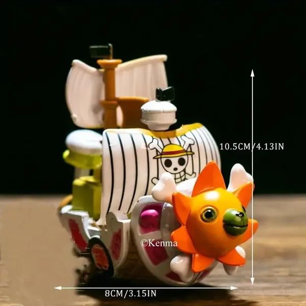 One_Piece_Thousand_Sunny_Ship_Mokey_D_Luffy_Ship_Miniature_Model_Action_Figure_Pvc_Anime_Figurine_Merchandise_Collectible_Model_Toy_Statue_(10_Cm)