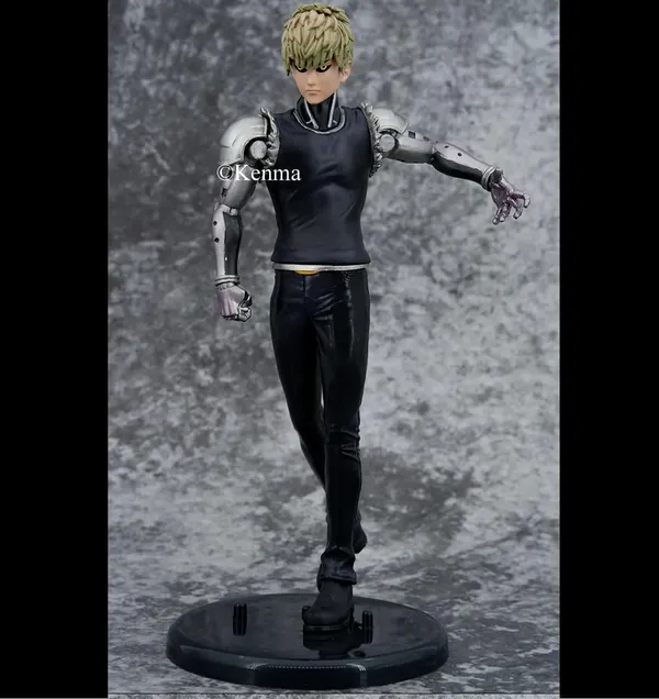 One_Punch_Man_Genos_Posing_Action_Figure_Pvc_Anime_Figurine_Merchandise_Collectible_Model_Toy_Statue_(20.5_Cm)