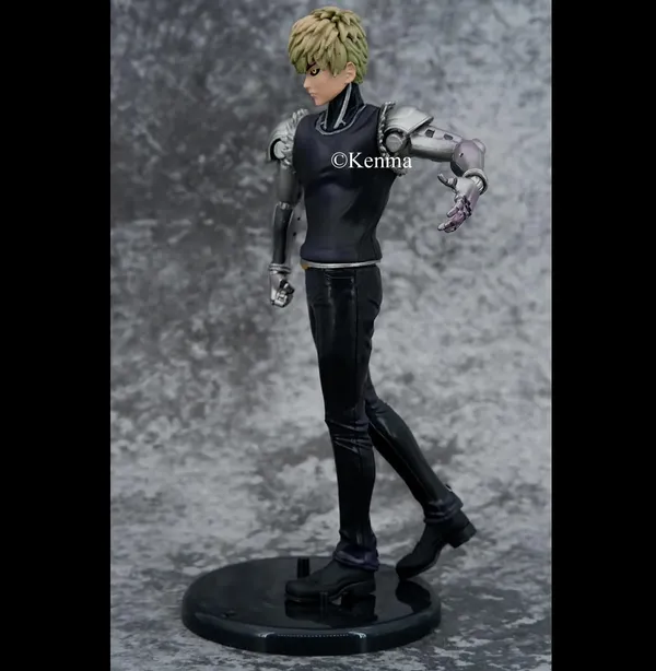 One_Punch_Man_Genos_Posing_Action_Figure_Pvc_Anime_Figurine_Merchandise_Collectible_Model_Toy_Statue_(20.5_Cm)