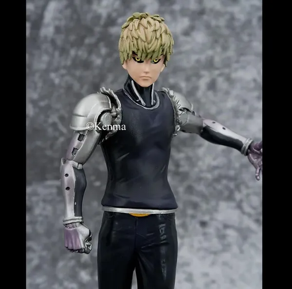 One_Punch_Man_Genos_Posing_Action_Figure_Pvc_Anime_Figurine_Merchandise_Collectible_Model_Toy_Statue_(20.5_Cm)