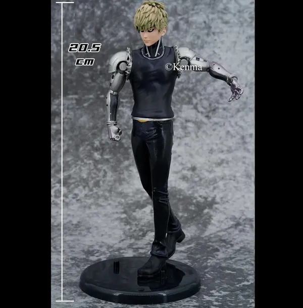 One_Punch_Man_Genos_Posing_Action_Figure_Pvc_Anime_Figurine_Merchandise_Collectible_Model_Toy_Statue_(20.5_Cm)