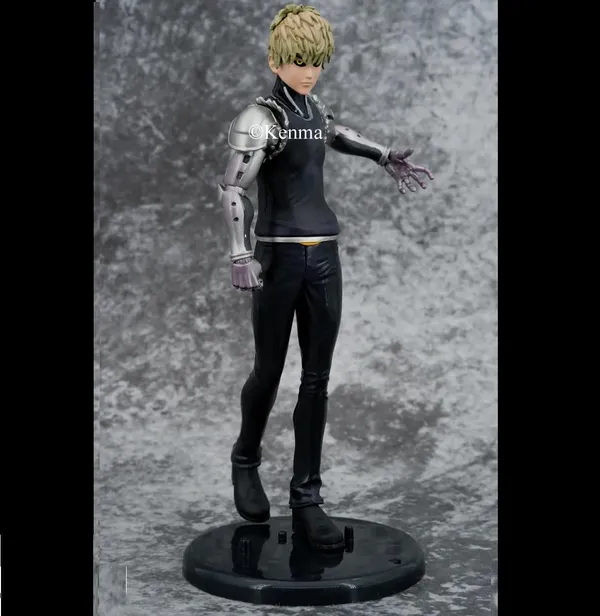 One_Punch_Man_Genos_Posing_Action_Figure_Pvc_Anime_Figurine_Merchandise_Collectible_Model_Toy_Statue_(20.5_Cm)