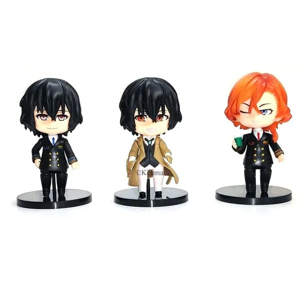 Bungo_Stray_Dogs_6_Pcs_Set_Q_Ver._Figure_Nakajima_Atsushi_Dazai_Osamu_Akiko_Yosano_Anime_Model_Toy_Dolls_(10L_X_5W_X_10H_Cm)