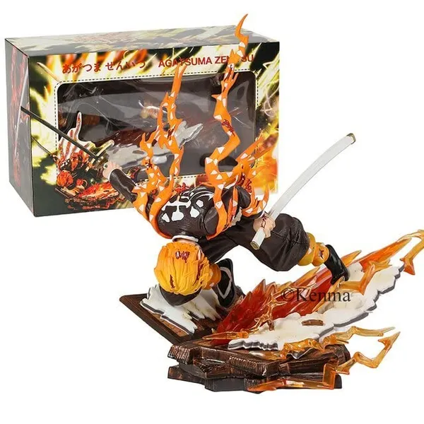 Demon_Slayer_Kimetsu_No_Yaiba_Anime_Figure_Agatsuma_Zenitsu_Gk_Action_Figure_|_Anime_Figurine_Weeb_Manga_Collection_Model_Doll_Toys_(28_Cm)