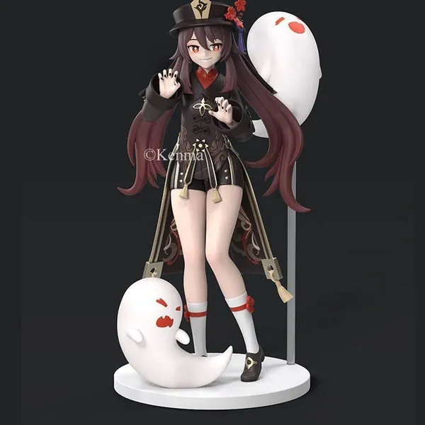 Genshin_Impact_Hu_Tao_Action_Figure_Japanese_Anime_Girl_Pvc_Anime_Figure_Toy_Weeb_Manga_Collectible_Model_Doll_(18L_X_12W_X_18H_Cm)