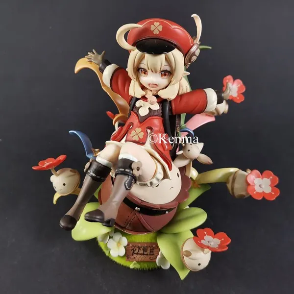 Genshin_Impact_Klee_The_Spark_Knight_Action_Figure_Pvc_Anime_Figurine_Wee_Manga_Collectible_Model_Toy_(18L_X_12W_X_18H_Cm)