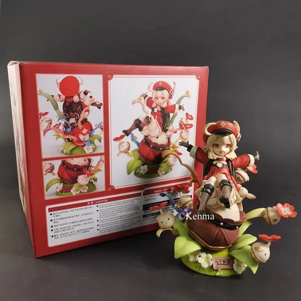 Genshin_Impact_Klee_The_Spark_Knight_Action_Figure_Pvc_Anime_Figurine_Wee_Manga_Collectible_Model_Toy_(18L_X_12W_X_18H_Cm)