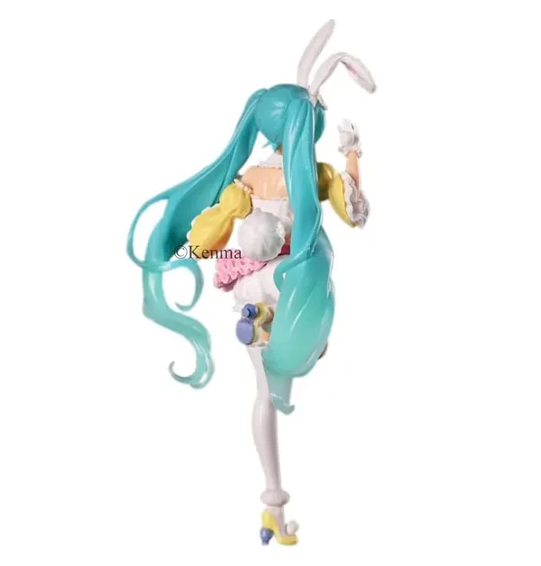 White_Green_Hatsune_Miku_Action_Figure_Anime_Spring_Cloth_Blossom_Dress_Miku_Figure_Statue_Toy_For_Collection_(7.8_Inch)