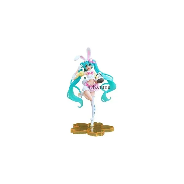 White_Green_Hatsune_Miku_Action_Figure_Anime_Spring_Cloth_Blossom_Dress_Miku_Figure_Statue_Toy_For_Collection_(7.8_Inch)