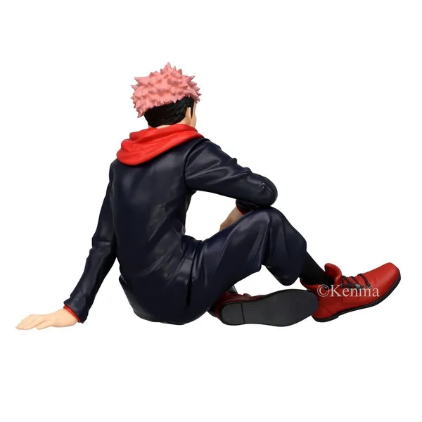 Jujutsu_Kaisen_Itadori_Yuji_Anime_Action_Figure_Sitting_Posture_Version_Pvc_Collection_Model_Dolls_Toys_(8L_X_10W_X_8H_Cm)