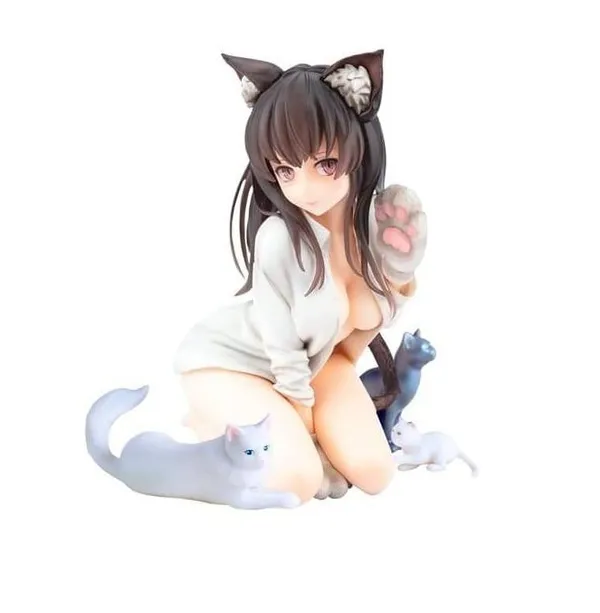 Koyafu_Cat_Girl_Mia_Anime_Figure_Pc_Action_Figurine_Collectible_Model_(15L_X_10W_X_15H_Cm)