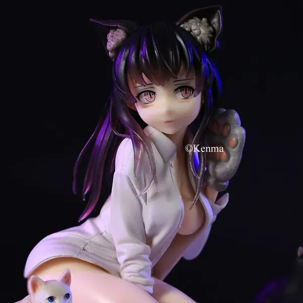 Koyafu_Cat_Girl_Mia_Anime_Figure_Pc_Action_Figurine_Collectible_Model_(15L_X_10W_X_15H_Cm)