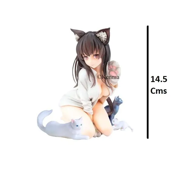 Koyafu_Cat_Girl_Mia_Anime_Figure_Pc_Action_Figurine_Collectible_Model_(15L_X_10W_X_15H_Cm)
