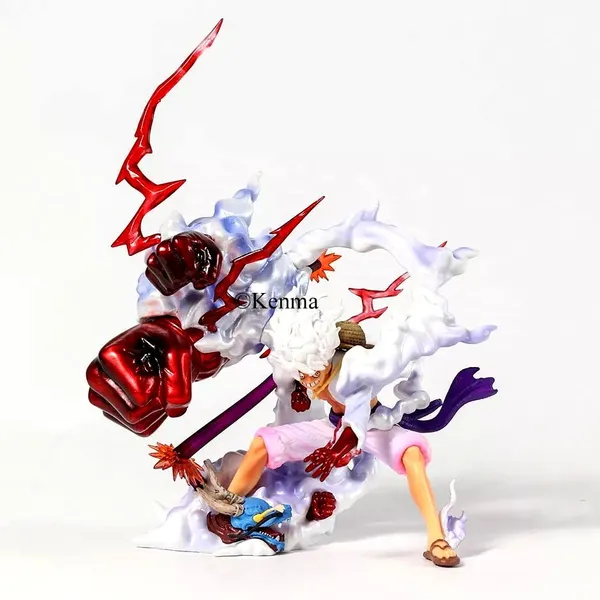 __One_Piece_11_Gk_Sun_God_Nika_Fighting_Gear_5_Luffy_Action_Figure_Pvc_Anime_Figurine_Model_Toy,_Cartoon_Statue_Collectible_Decoration_Op_Fans_Birthday_Gift_(28_Cm)