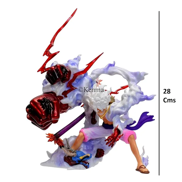 __One_Piece_11_Gk_Sun_God_Nika_Fighting_Gear_5_Luffy_Action_Figure_Pvc_Anime_Figurine_Model_Toy,_Cartoon_Statue_Collectible_Decoration_Op_Fans_Birthday_Gift_(28_Cm)