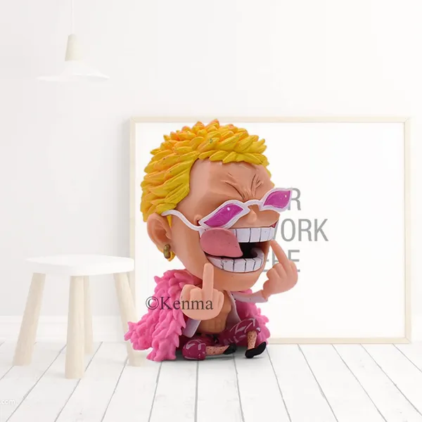 One_Piece_Donquixote_Doflamingo_Action_Figure_|_Pvc_Anime_Figurine_Weeb_Manga_Model_Toy_Collectible_(10_Cm)