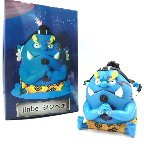 One_Piece_Jinbe_Cute_Holding_Fist_Fat_Sitting_Ver._Pvc_Action_Figure_|_Pvc_Anime_Figurine_Op_Luffy_Jinbe_Childhood_Collectibles_Model_(10_Cm)