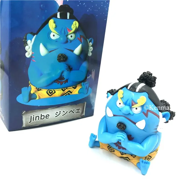 One_Piece_Jinbe_Cute_Holding_Fist_Fat_Sitting_Ver._Pvc_Action_Figure_|_Pvc_Anime_Figurine_Op_Luffy_Jinbe_Childhood_Collectibles_Model_(10_Cm)