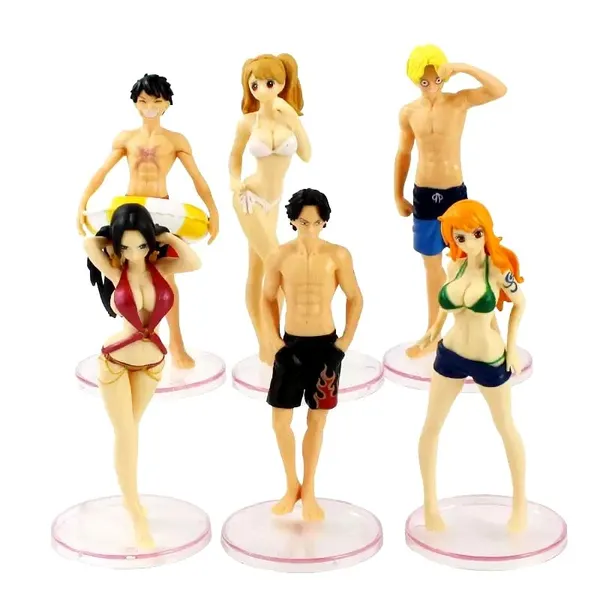 One_Piece_Set_Of_6_Action_Figures_|_Pvc_Anime_Figures_Boa_Hancock_Nami_Luffy_Sanji_Model_Toy_Pirate_King_Play_Swimwear_Statue_Collectibles_(18_Cm)