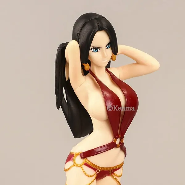 One_Piece_Swimsuit_Edition_Set_Of_3_Action_Figures_|_Pvc_Anime_Figures_Boa_Hancock_Nami_Brin_Bathtub_Moel_Toy_Pirate_King_Play_Statue_Collectibles_(18_Cm)