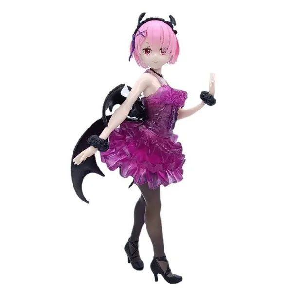 Re_Zero_Starting_Life_In_Another_World_Rem_Figure_Ram_Rem_Devil_Mode_Pvc_Action_Figure_Toy_Model_Doll_(23L_X_11W_X_23H_Cm)
