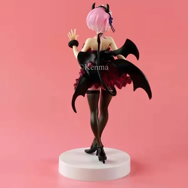 Re_Zero_Starting_Life_In_Another_World_Rem_Figure_Ram_Rem_Devil_Mode_Pvc_Action_Figure_Toy_Model_Doll_(23L_X_11W_X_23H_Cm)