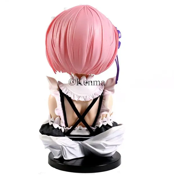 Rezero_Ichiban_Kuji_Ram_Model_A_Action_Figure_|_Pvc_Anime_Figure_Weeb_Manga_Bust_Collectible_Model_Toy_(21_Cm)