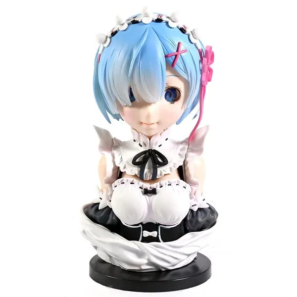 Rezero_Ichiban_Kuji_Rem_Model_A_Action_Figure_|_Pvc_Anime_Figure_Weeb_Manga_Bust_Collectible_Model_Toy_(21_Cm)
