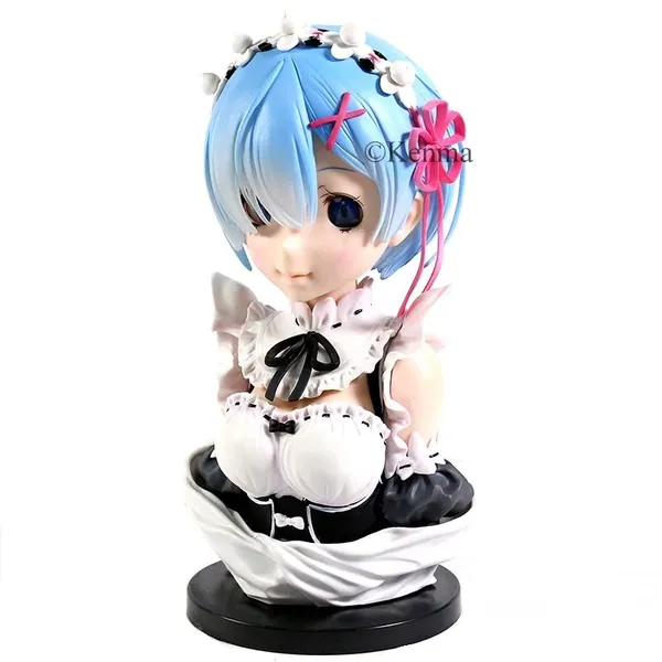 Rezero_Ichiban_Kuji_Rem_Model_A_Action_Figure_|_Pvc_Anime_Figure_Weeb_Manga_Bust_Collectible_Model_Toy_(21_Cm)