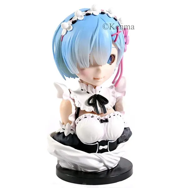 Rezero_Ichiban_Kuji_Rem_Model_A_Action_Figure_|_Pvc_Anime_Figure_Weeb_Manga_Bust_Collectible_Model_Toy_(21_Cm)