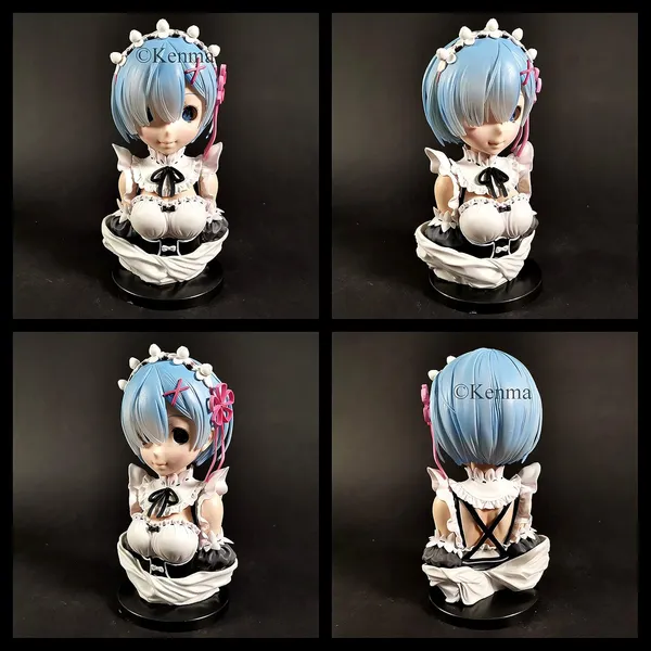 Rezero_Ichiban_Kuji_Rem_Model_A_Action_Figure_|_Pvc_Anime_Figure_Weeb_Manga_Bust_Collectible_Model_Toy_(21_Cm)