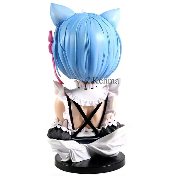 Rezero_Ichiban_Kuji_Rem_Model_B_Action_Figure_|_Pvc_Anime_Figure_Weeb_Manga_Bust_Collectible_Model_Toy_(21_Cm)