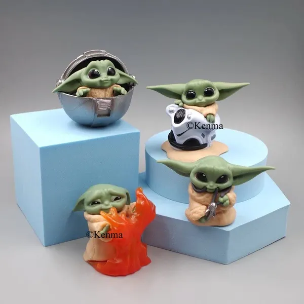 The_Mandalorian_Baby_Yoda_Grogu_4_Pcs_Action_Figure_Anime_Kawaii_Manga_Statue_Pvc_Star_Wars_Master_Yoda_Action_Figure_Model_Toys_Doll_Collectible_(6L_X_3W_X_6H_Cm)