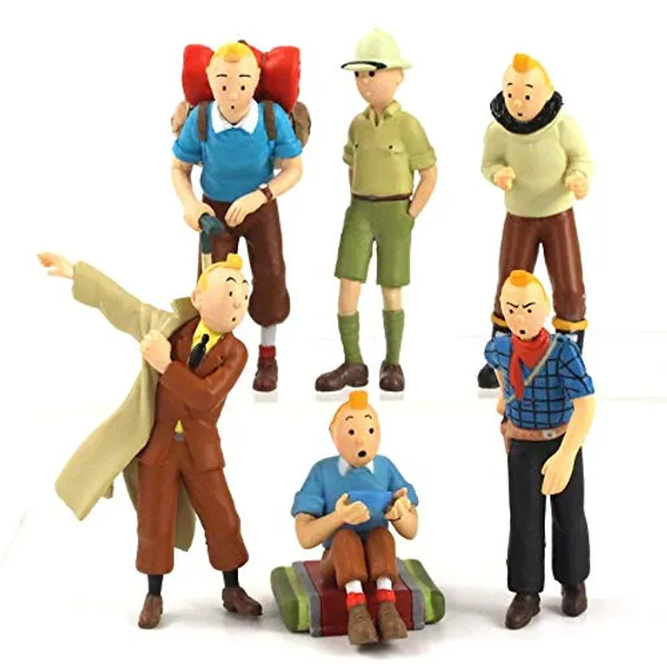 Tintin_Aventures_Set_Of_6_Action_Figures_Set_B_Model_Toy_Collectibles_(12L_X_6W_X_12H_Cm)