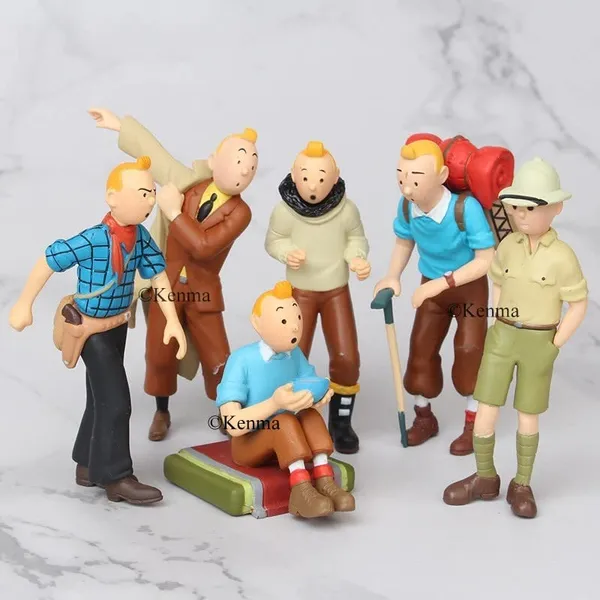 Tintin_Aventures_Set_Of_6_Action_Figures_Set_B_Model_Toy_Collectibles_(12L_X_6W_X_12H_Cm)