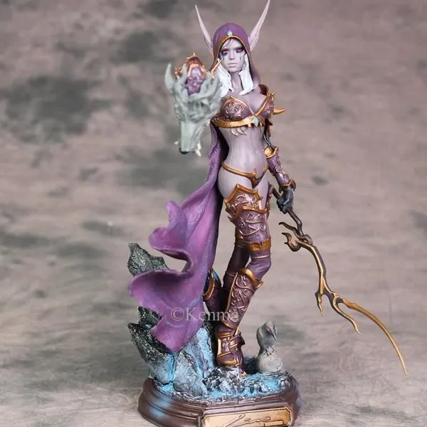 World_Of_Warcraft_Dota_2_Sylvanas_Windrunner_2_Action_Figure_Pvc_Collectible_Model_Toy