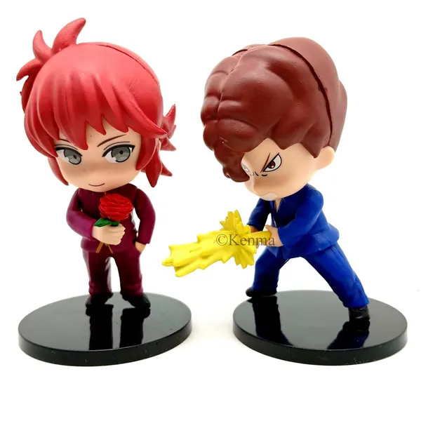Yuyu_Hakusho_Set_Of_6_Action_Figures_Pvc_Anime_Figure_Yusuke_Urameshi_Youko_Kurama_Genkai_Collectible_Model_Doll_(11L_X_6W_X_11H_Cm)
