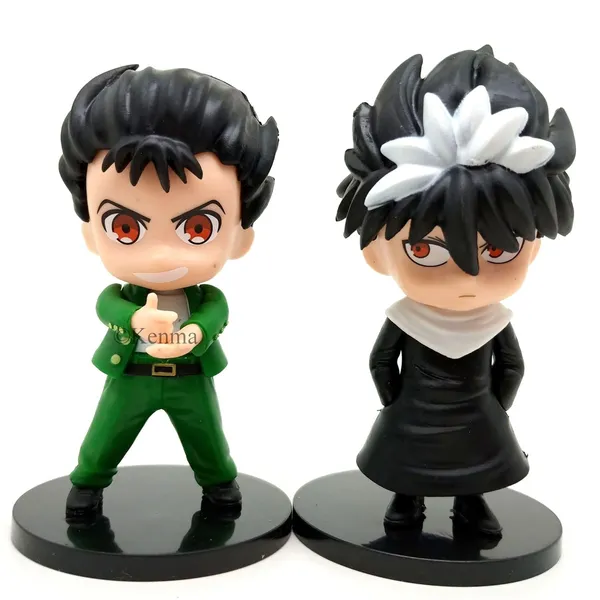 Yuyu_Hakusho_Set_Of_6_Action_Figures_Pvc_Anime_Figure_Yusuke_Urameshi_Youko_Kurama_Genkai_Collectible_Model_Doll_(11L_X_6W_X_11H_Cm)