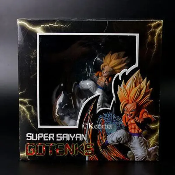 Dbz_Gotenks_Super_Saiyan_Fight_Figure_Boxed_Action_Figure_|_Pvc_Anime_Figurine_Weeb_Manga_Collectible_Statue_Model_Toy_(18_Cm)