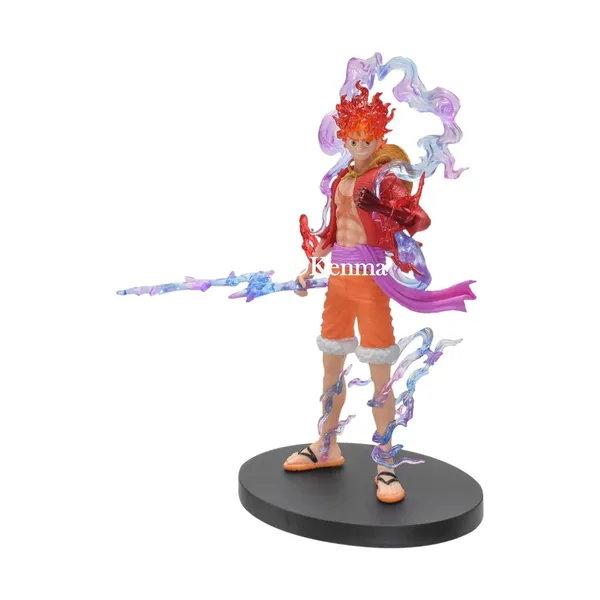 One_Piece_Luffy_Gear_5_Red_Action_Figure_|_Pvc_Anime_Figurine_Weeb_Manga_Pirate_Collection_Model_Doll_Toy_(18_Cm)