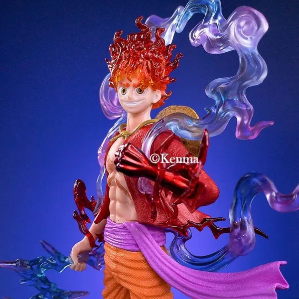 One_Piece_Luffy_Gear_5_Red_Action_Figure_|_Pvc_Anime_Figurine_Weeb_Manga_Pirate_Collection_Model_Doll_Toy_(18_Cm)