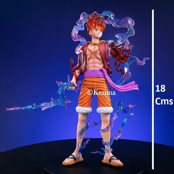 One_Piece_Luffy_Gear_5_Red_Action_Figure_|_Pvc_Anime_Figurine_Weeb_Manga_Pirate_Collection_Model_Doll_Toy_(18_Cm)
