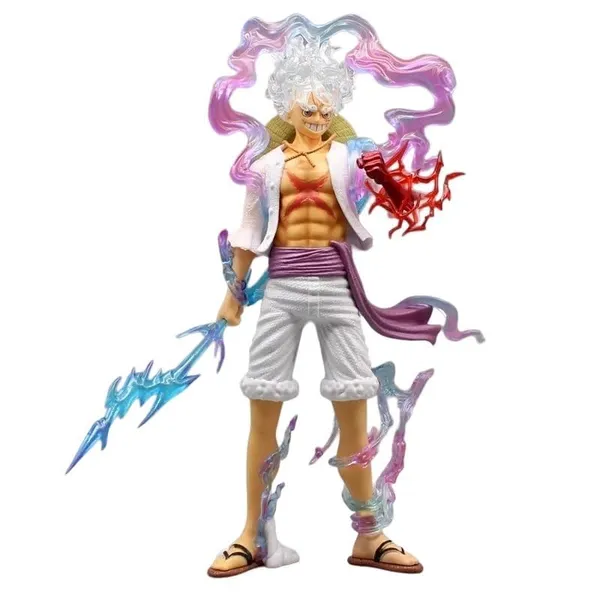 One_Piece_Luffy_Gear_5_White_Action_Figure_|_Pvc_Anime_Figurine_Weeb_Manga_Pirate_Collection_Model_Doll_Toy_(18_Cm)