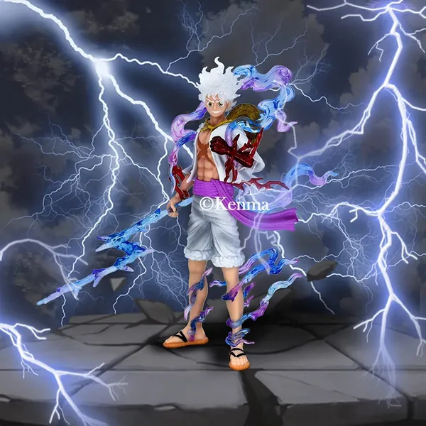 One_Piece_Luffy_Gear_5_White_Action_Figure_|_Pvc_Anime_Figurine_Weeb_Manga_Pirate_Collection_Model_Doll_Toy_(18_Cm)