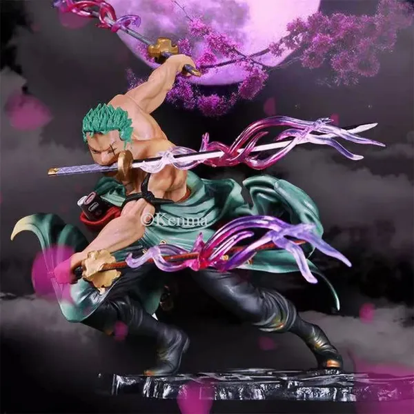 One_Piece_Roronoa_Zoro_Battle_Mode_Action_Figure_Three_Thousand_World_Anime_Figurine_Doll_Model_Pvc_Statue_(15_Cm)