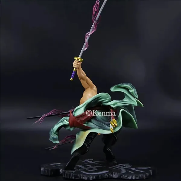 One_Piece_Roronoa_Zoro_Battle_Mode_Action_Figure_Three_Thousand_World_Anime_Figurine_Doll_Model_Pvc_Statue_(15_Cm)
