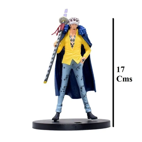 One_Piece_Trafalgar_D_Law_Action_Figure_|_Pvc_Anime_Figurine_Model_Collection_Statue_Weeb_Manga_Collectible_Toys_(17_Cm)