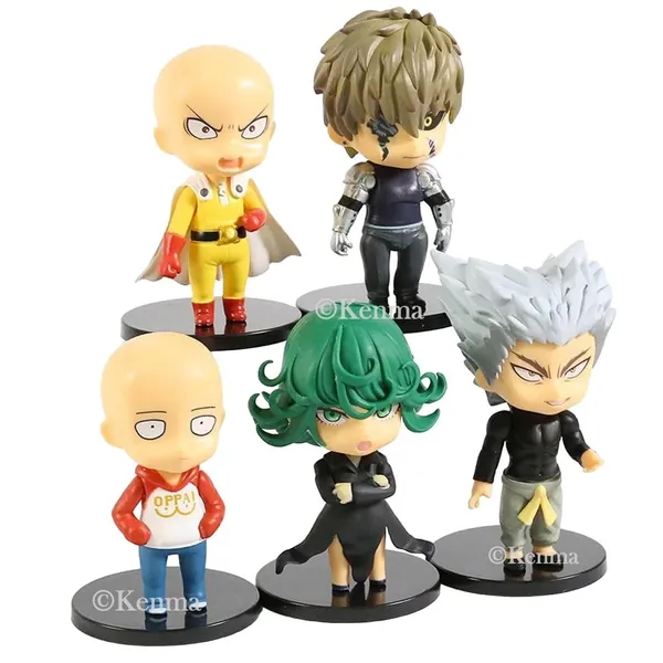 One_Punch_Man_Set_Of_6_Action_Figures_Model_B_|_Pvc_Anime_Figurine_Weeb_Manga_Collectible_Statue_Model_Toy_(8.5_-_10_Cm)